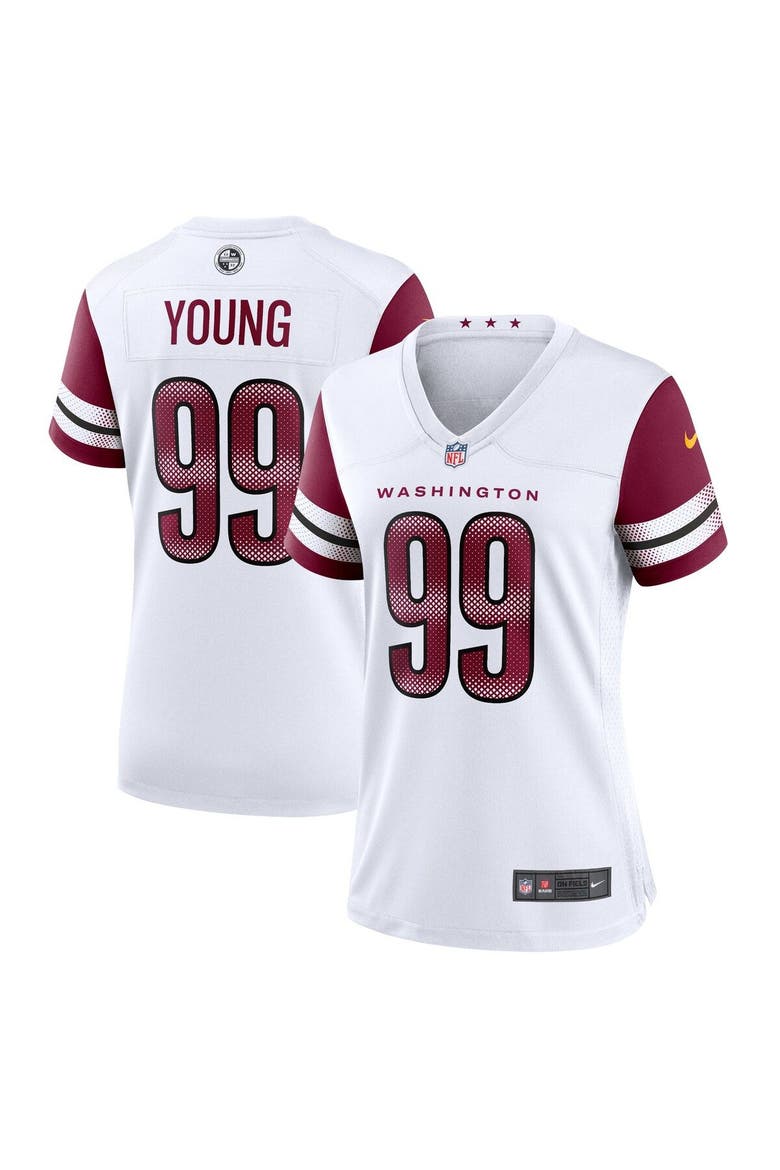 Women's Nike Chase Young White Washington Commanders Player Jersey, Main, color, White