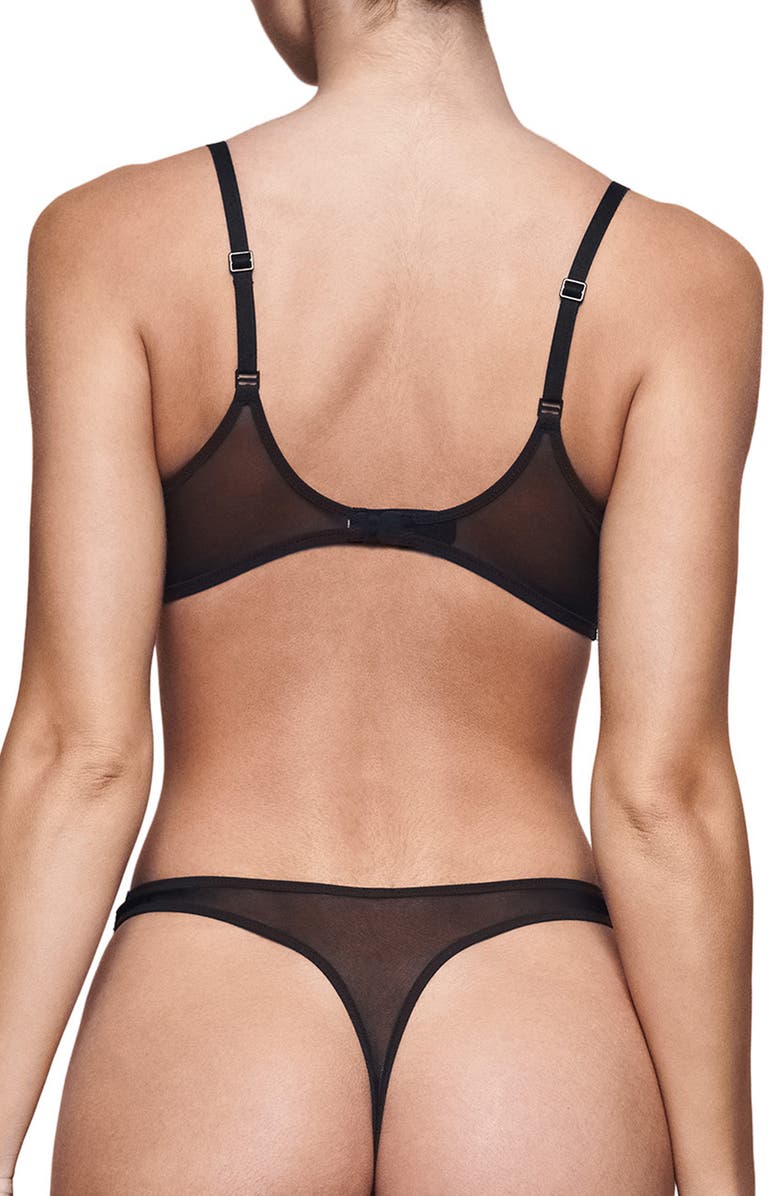 SKIMS Ultrafine Mesh Triangle Bra, Alternate, color,