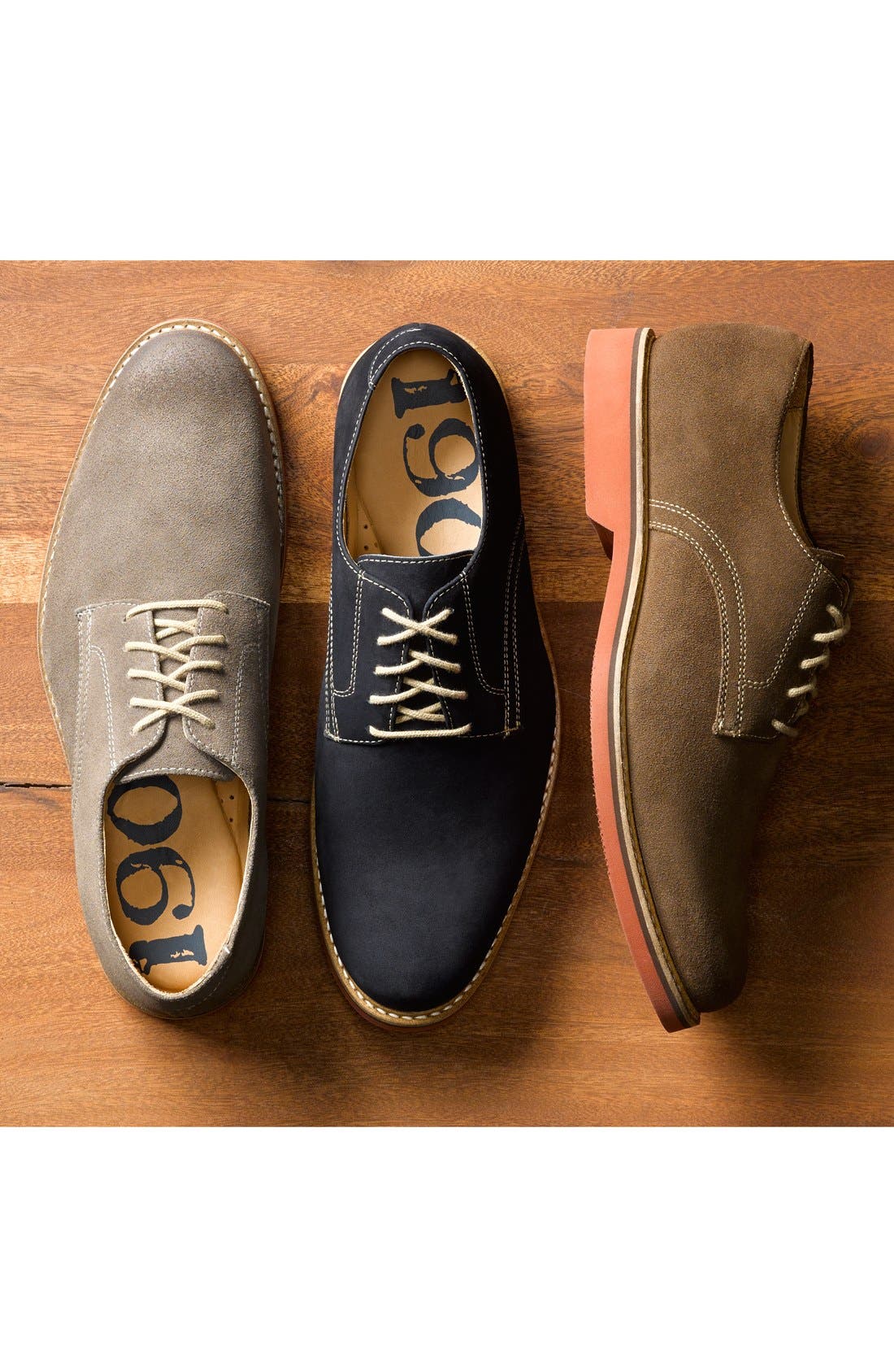 1901 'Larken' Buck Shoe, Alternate, color, 