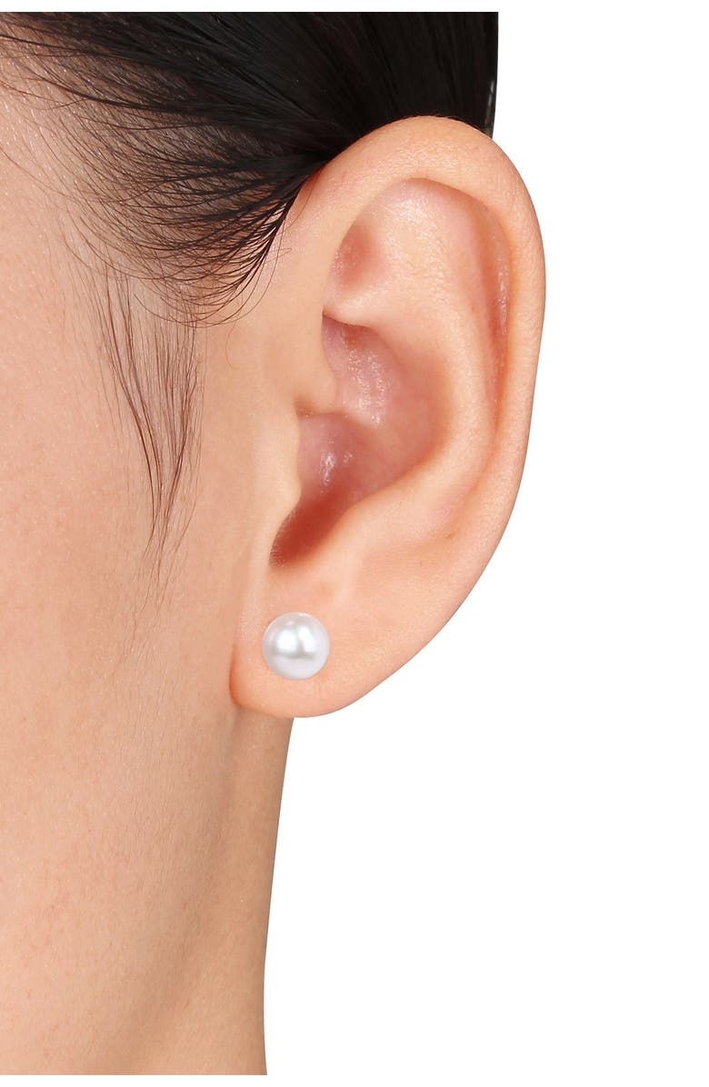 DELMAR Freshwater Pearl Bracelet, Necklace & Stud Earrings Set, Alternate, color, 