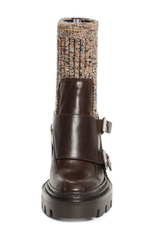 Christian Louboutin Cortinetta Chelsea Boot In Brown