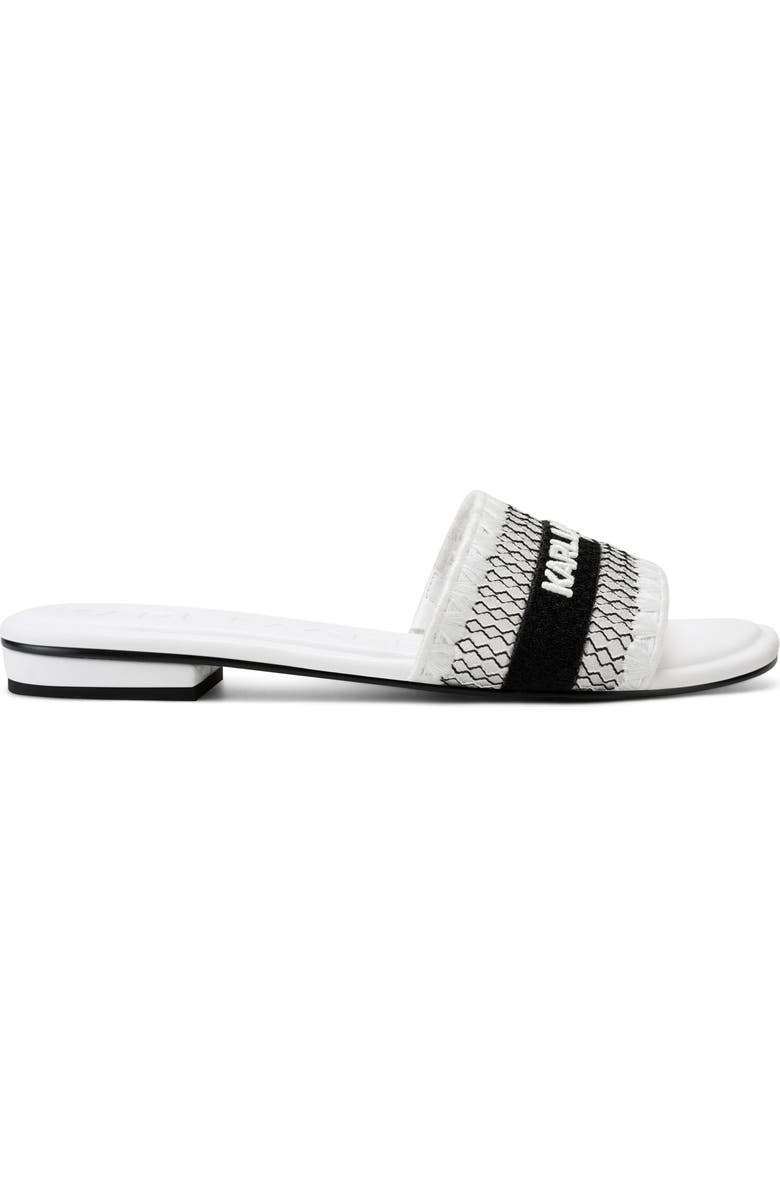 KARL LAGERFELD PARIS Cairra Slide Sandal, Alternate, color,