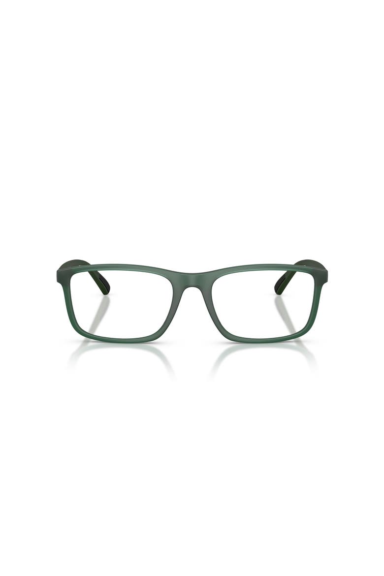 57mm Rectangle optical glasses, Alternate, color, Green