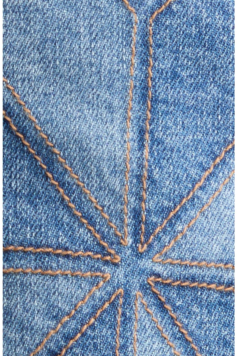 Elijah Patchwork Denim Shorts, Alternate, color, PRISM BLUE