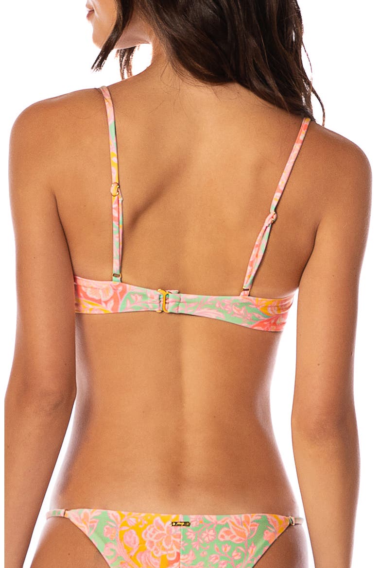 Arabian Nights Amatista Underwire Reversible Bikini Top, Alternate, color, BRIGHT YELLOW