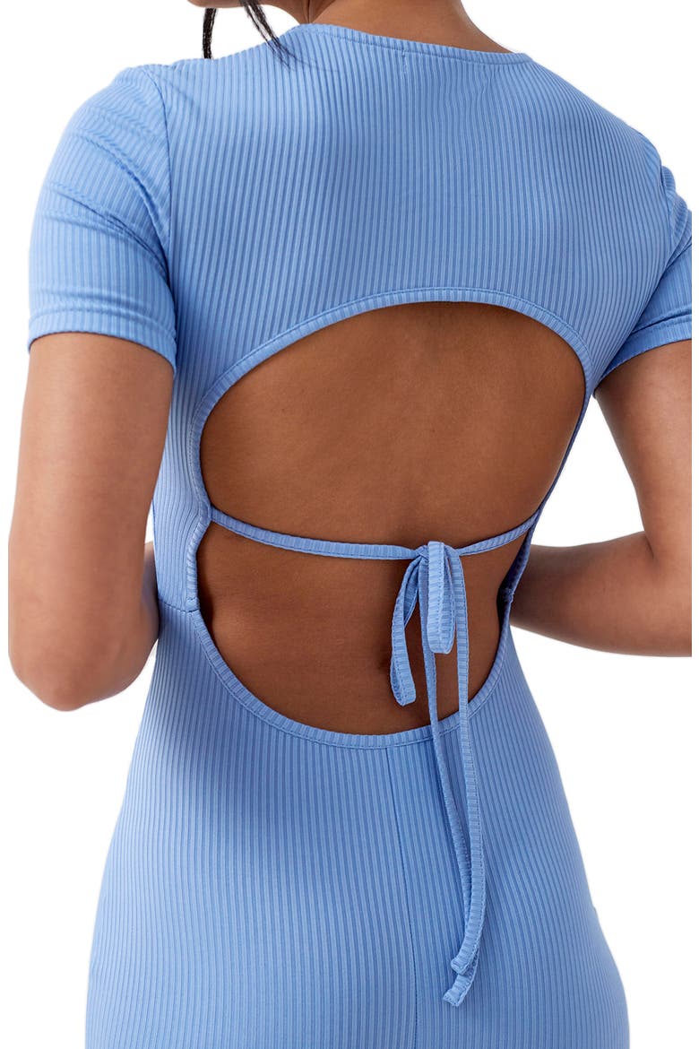 Luna Midi Dress, Main, color, BLUE