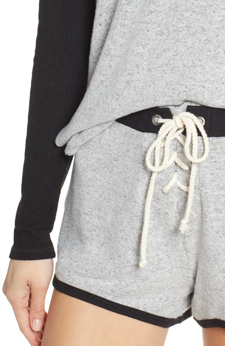 Make + Model Game Point Short Pajamas, Alternate, color,