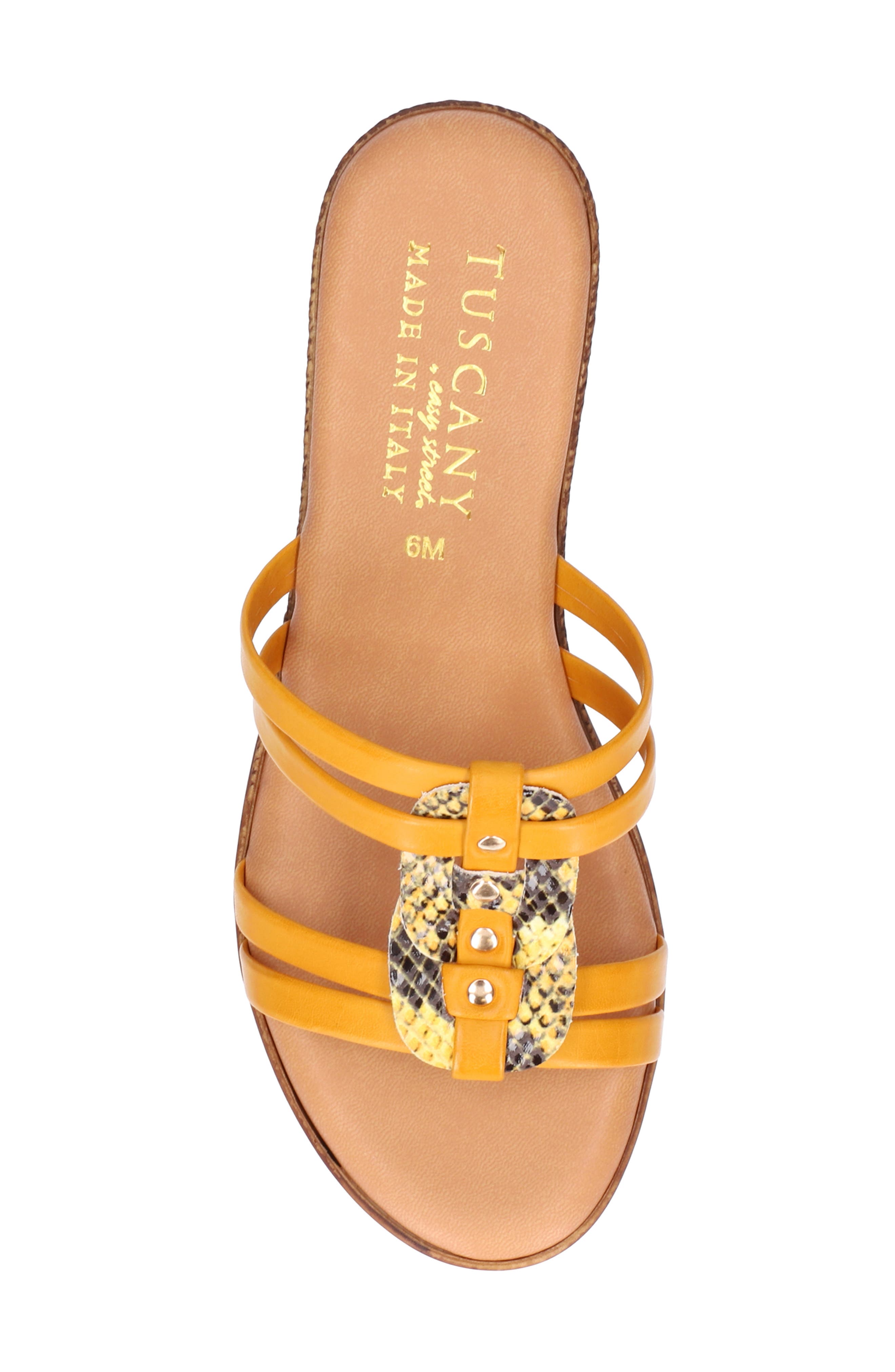 TUSCANY by Easy Street<sup>®</sup> Micola Wedge Slide Sandal, Alternate, color, 