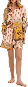 Agua Bendita Renata Aura Cover-Up Shorts