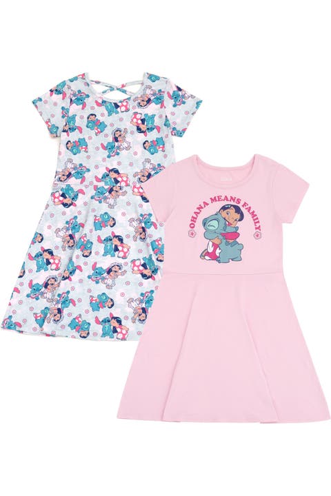 Lilo & Stitch 2-Pack Skater Dresses