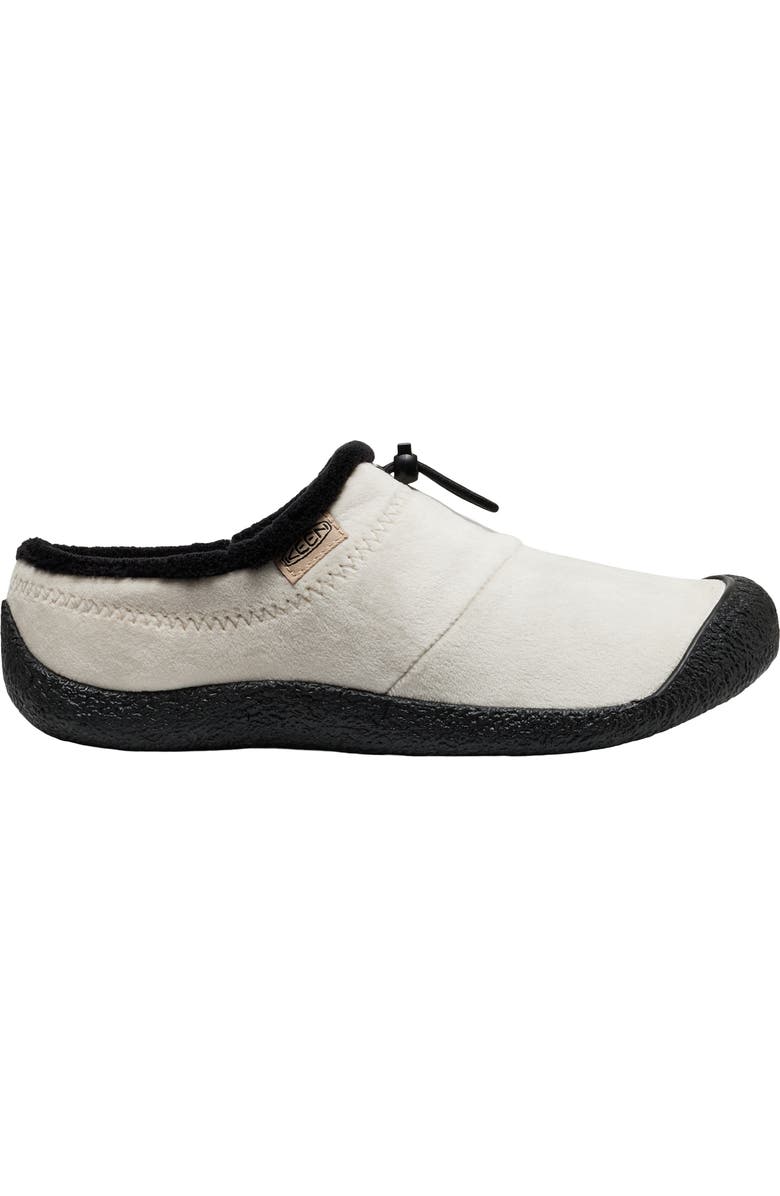 KEEN Howser III Hybrid Faux Shearling Slipper, Alternate, color, Birch/ Black