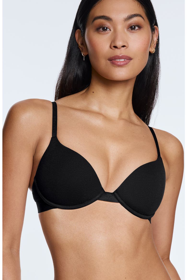 Supima® Cotton Lift Up Bra, Alternate, color, Black