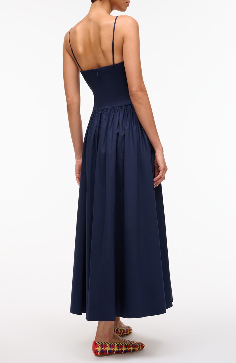 STAUD Dena Dress, Alternate, color, Navy