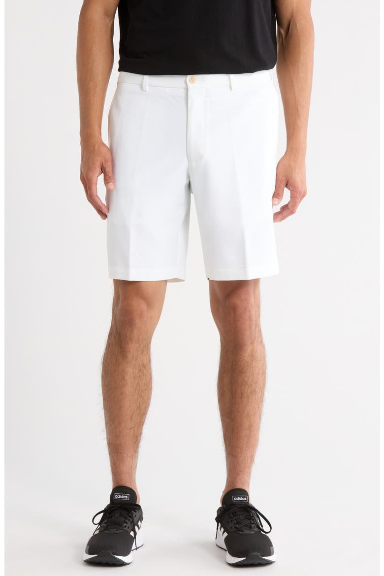 Salem 9-Inch High Drape Performance Shorts, Main, color, WHITE