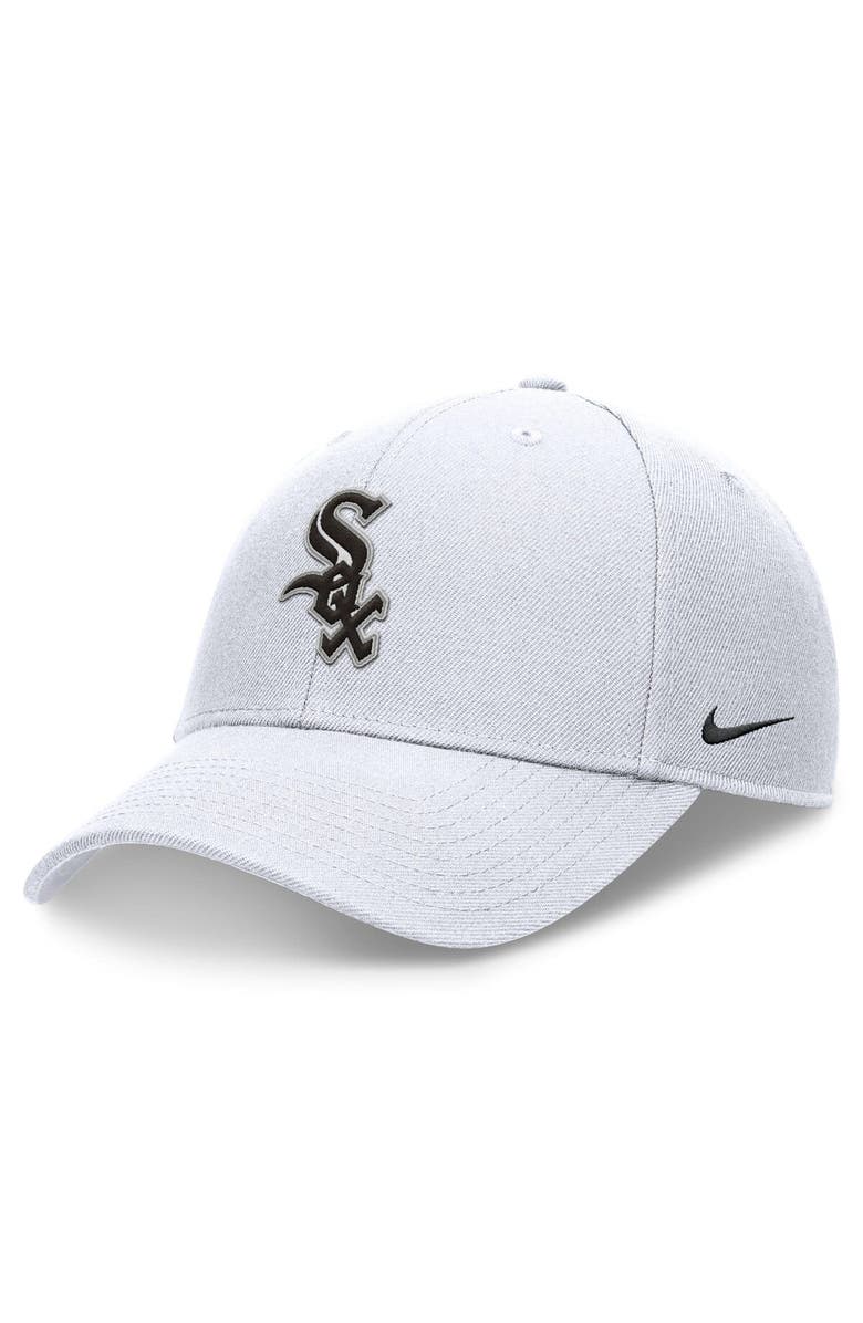 Nike Men's Nike White Chicago White Sox Club Performance Adjustable Hat, Main, color, White