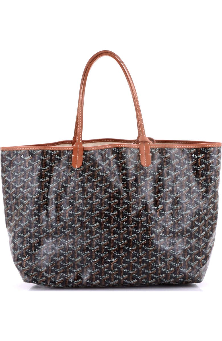 Pre-Owned Goyard Saint Louis Tote Coated Canvas PM, Alternate, color, Brown
