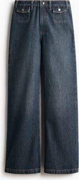 H&M Wide High Jeans