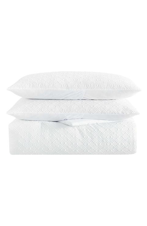 Sedona Geometric Embossed Duvet Set