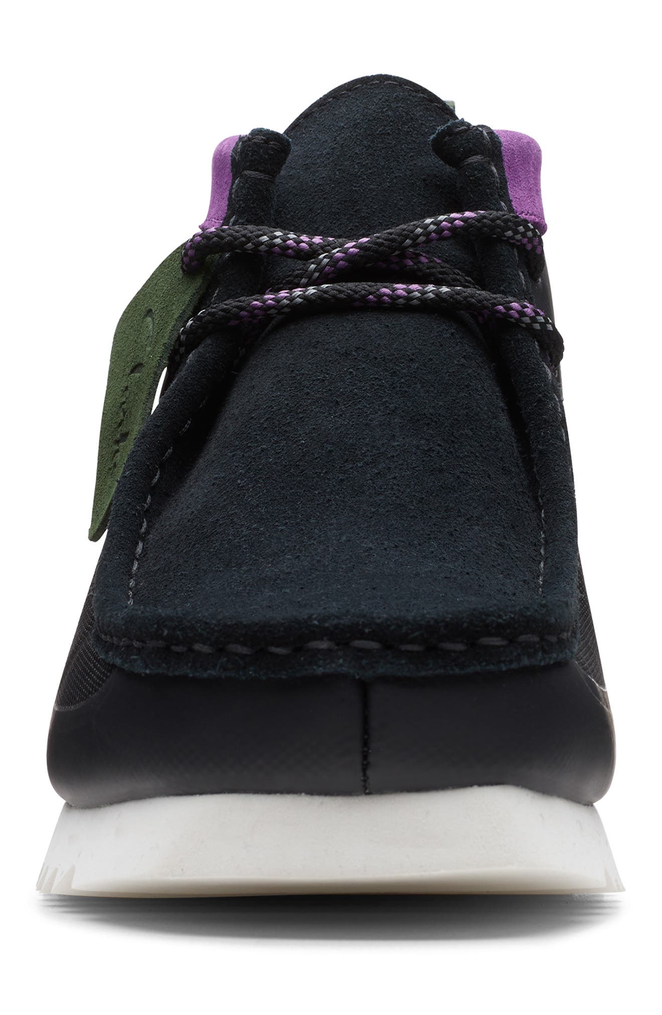 Clarks<sup>®</sup> Wallabee 2 Future Chukka, Alternate, color, Black Interest