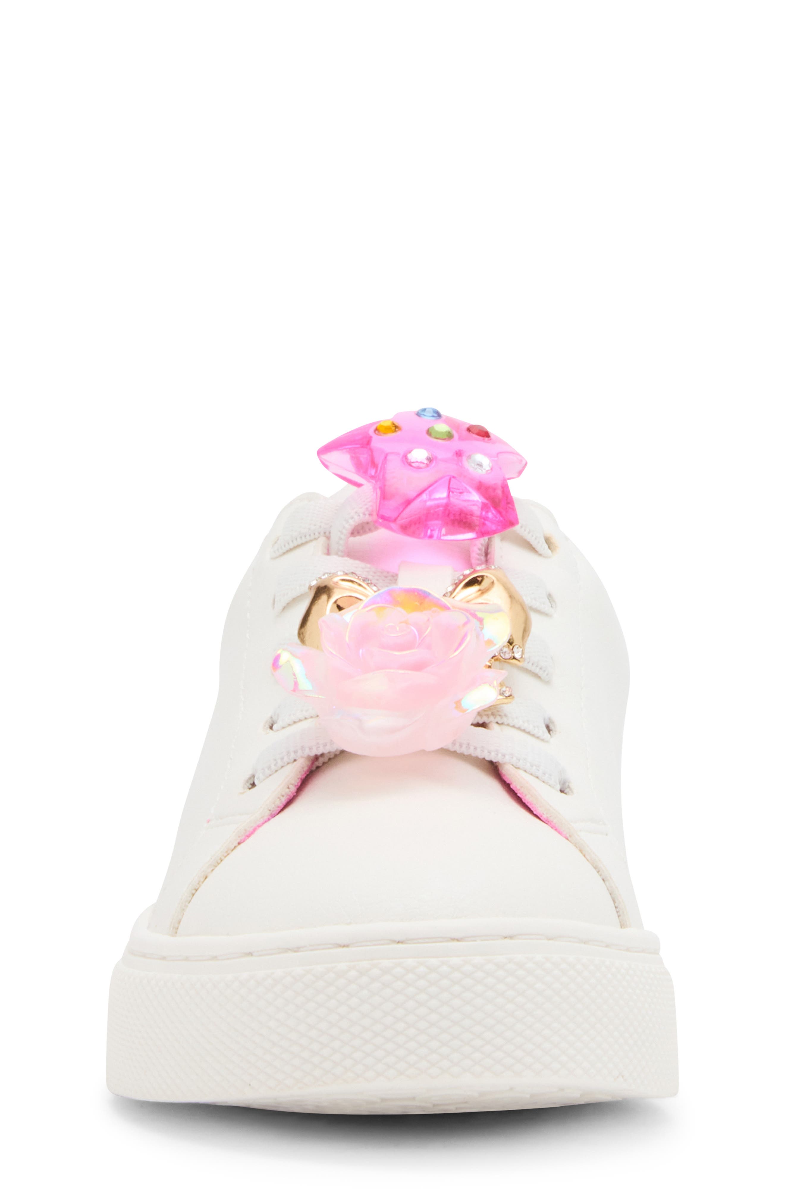Kids' Jolive Sneaker, Alternate, color, WHITE