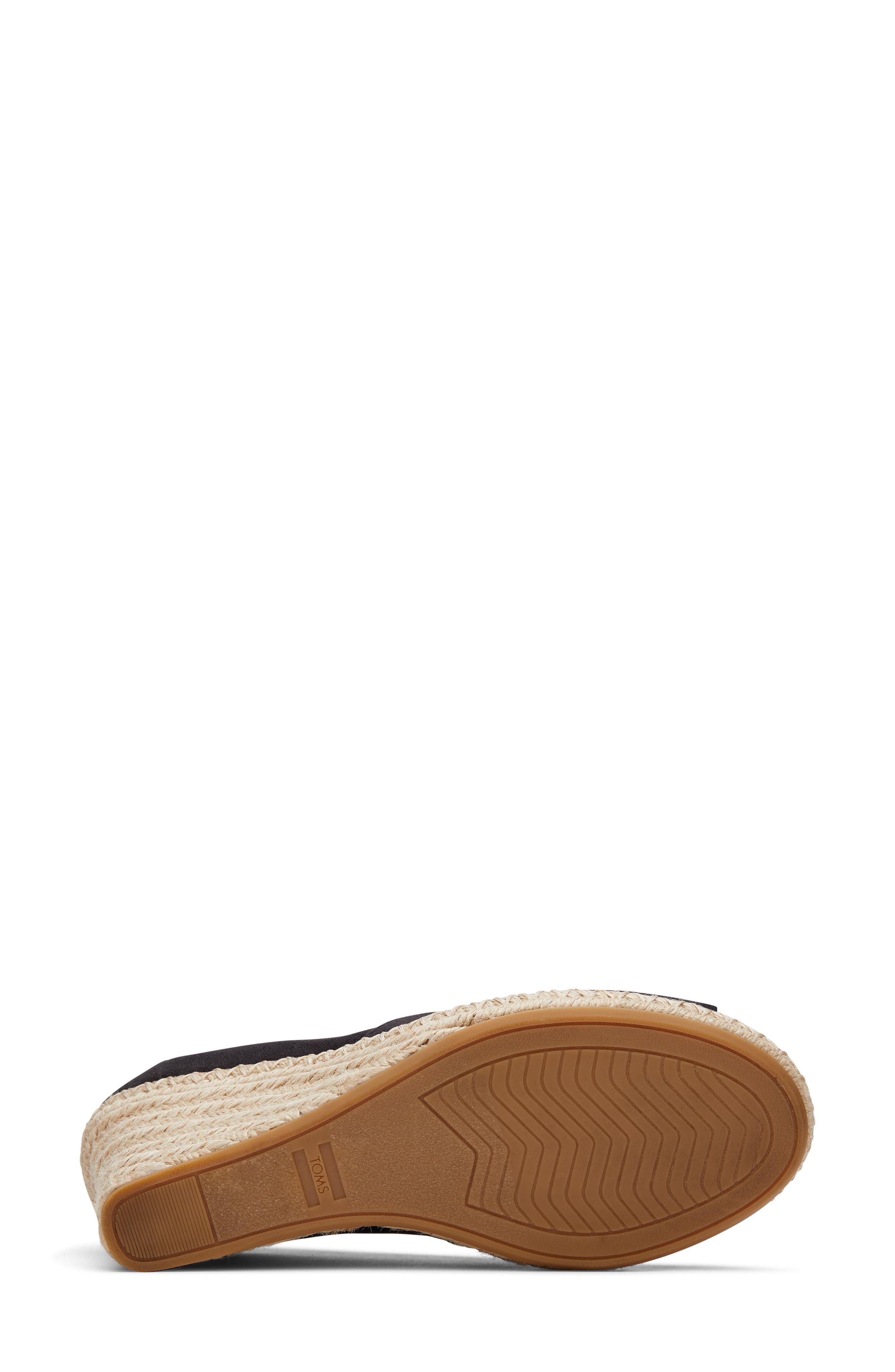 TOMS Michelle Espadrille Wedge Sandal, Alternate, color, 