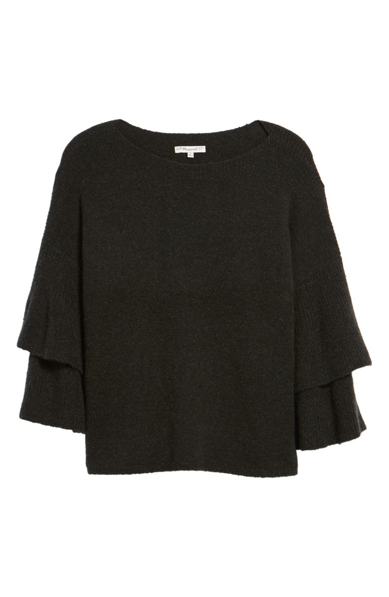 Madewell Tier Sleeve Sweater, Alternate, color, 