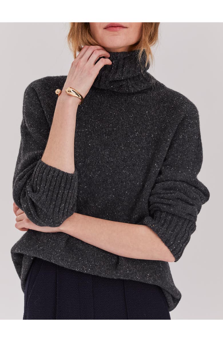 Celtic 
Co. Cashmere And Merino Roll Neck Sweater, Alternate, color, 