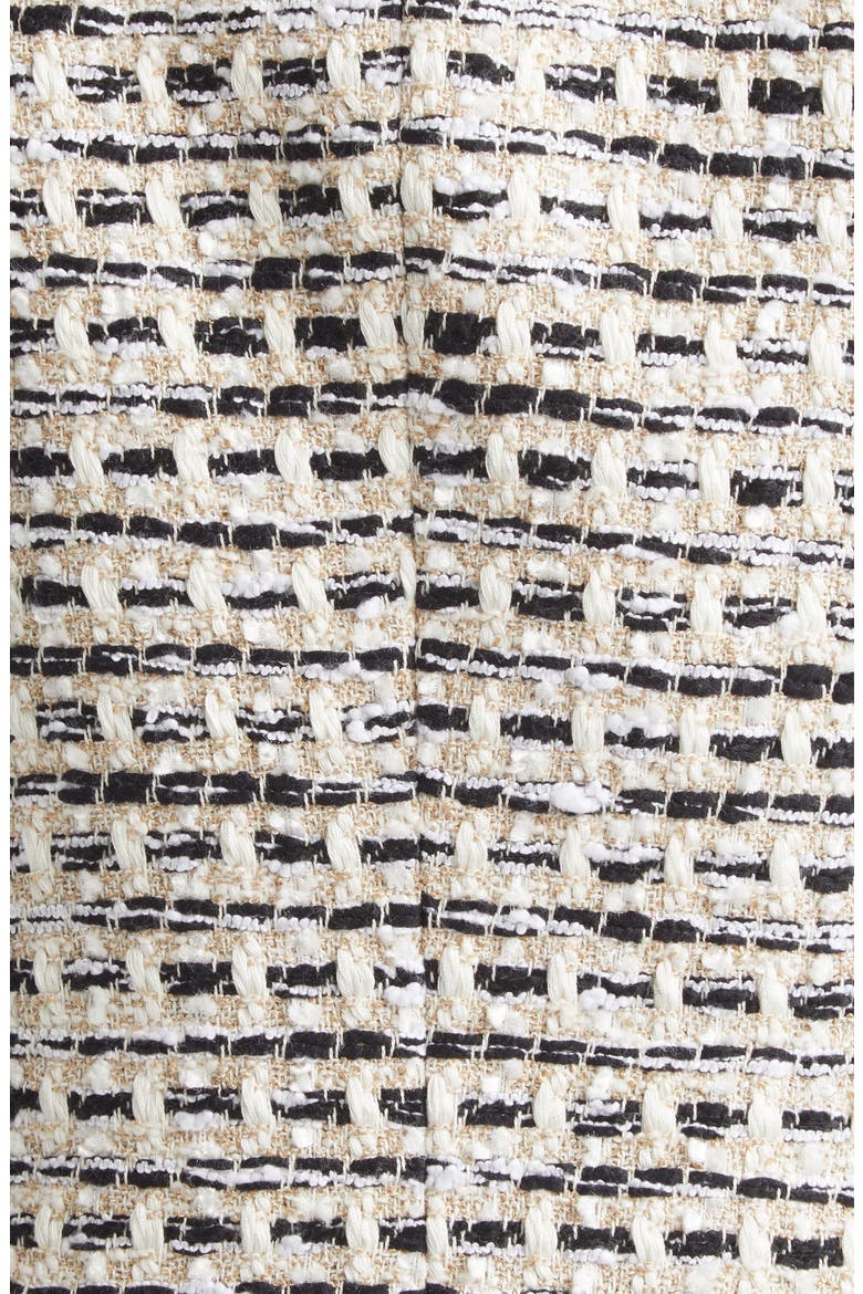 Claudine Tweed Jacket, Alternate, color, LINEN/ BLACK MULTI