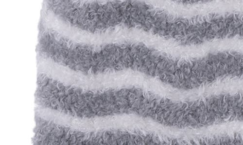 Barefoot Dreams Cozychic® Wavy Stripe Baby Beanie In Gray