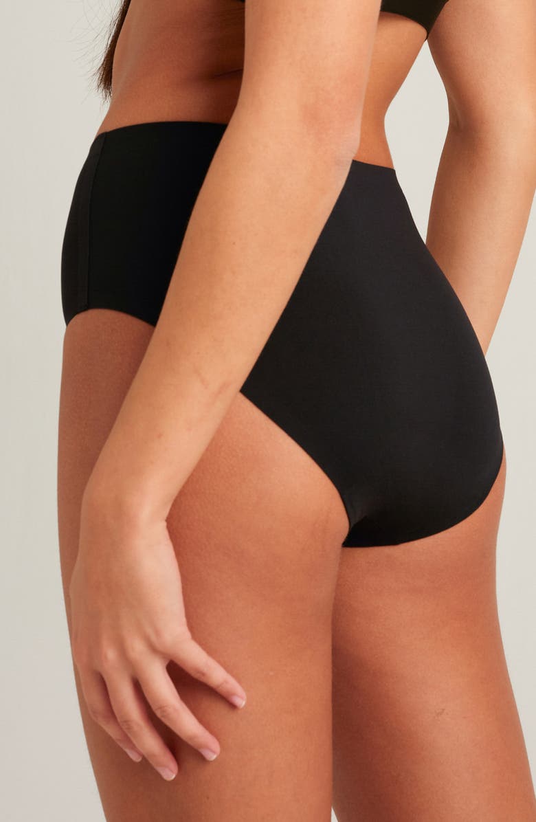 Saalt Seamless High Waist Briefs, Alternate, color, 