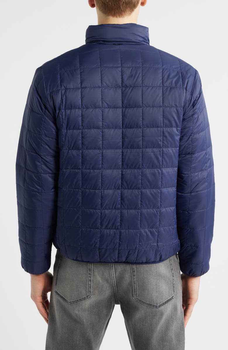 TAION Reversible Fleece Down Jacket, Alternate, color, Navyivory