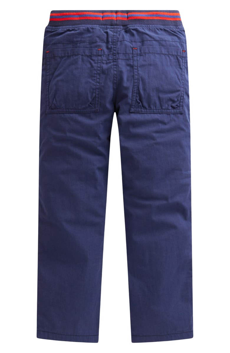 Mini Boden Kids' Adventure Cozy Lined Pants, Alternate, color, College Navy