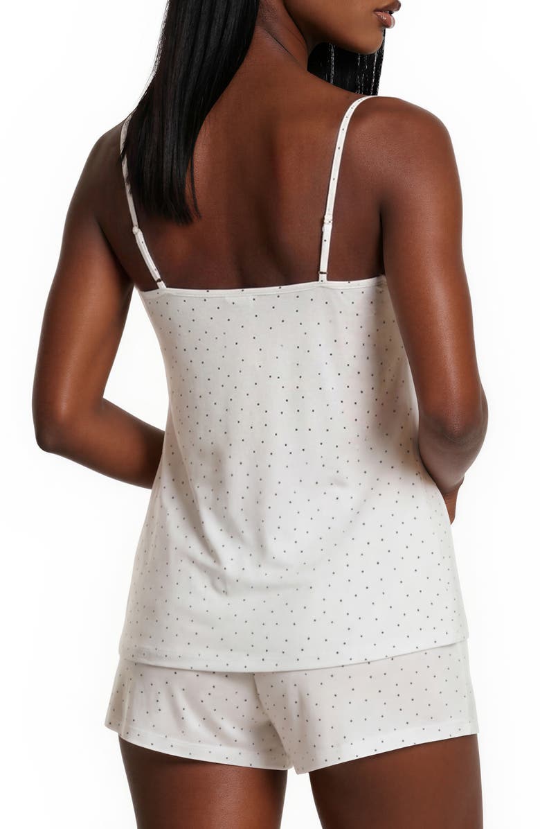 Flora By Flora Nikrooz Stacy 4-Piece Pajama Set, Alternate, color, Black