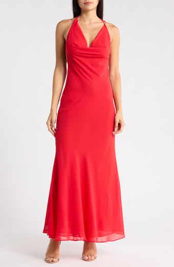 Cherie Cowl Neck Maxi Dress