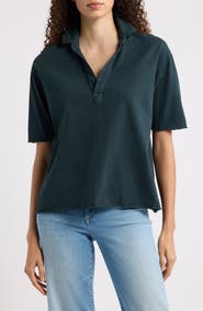 Frank & Eileen Patty Short Sleeve Popover Tee