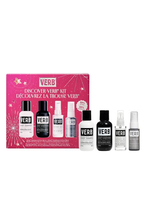 Discover Verb 4-Piece Hair Care Kit