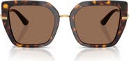 Dolce&Gabbana 53mm Butterfly Sunglasses
