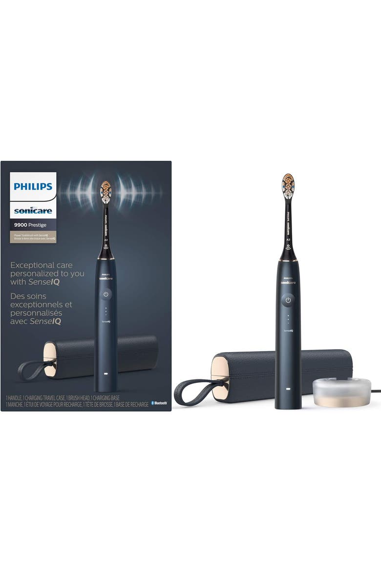 DiamondClean 9900 Prestige Toothbrush SenseIQ App, Main, color, Rose Gold