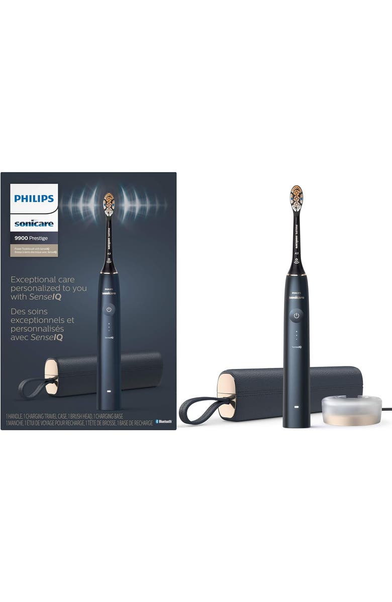 Philips Sonicare DiamondClean 9900 Prestige Toothbrush SenseIQ App, Main, color, Rose Gold