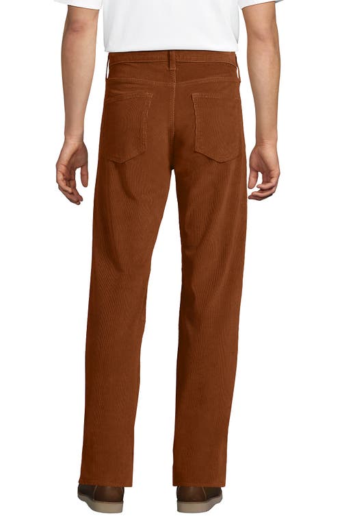 Lands' End Corduroy Comfort Waist Classic Fit 5 Pocket Pant In Brown