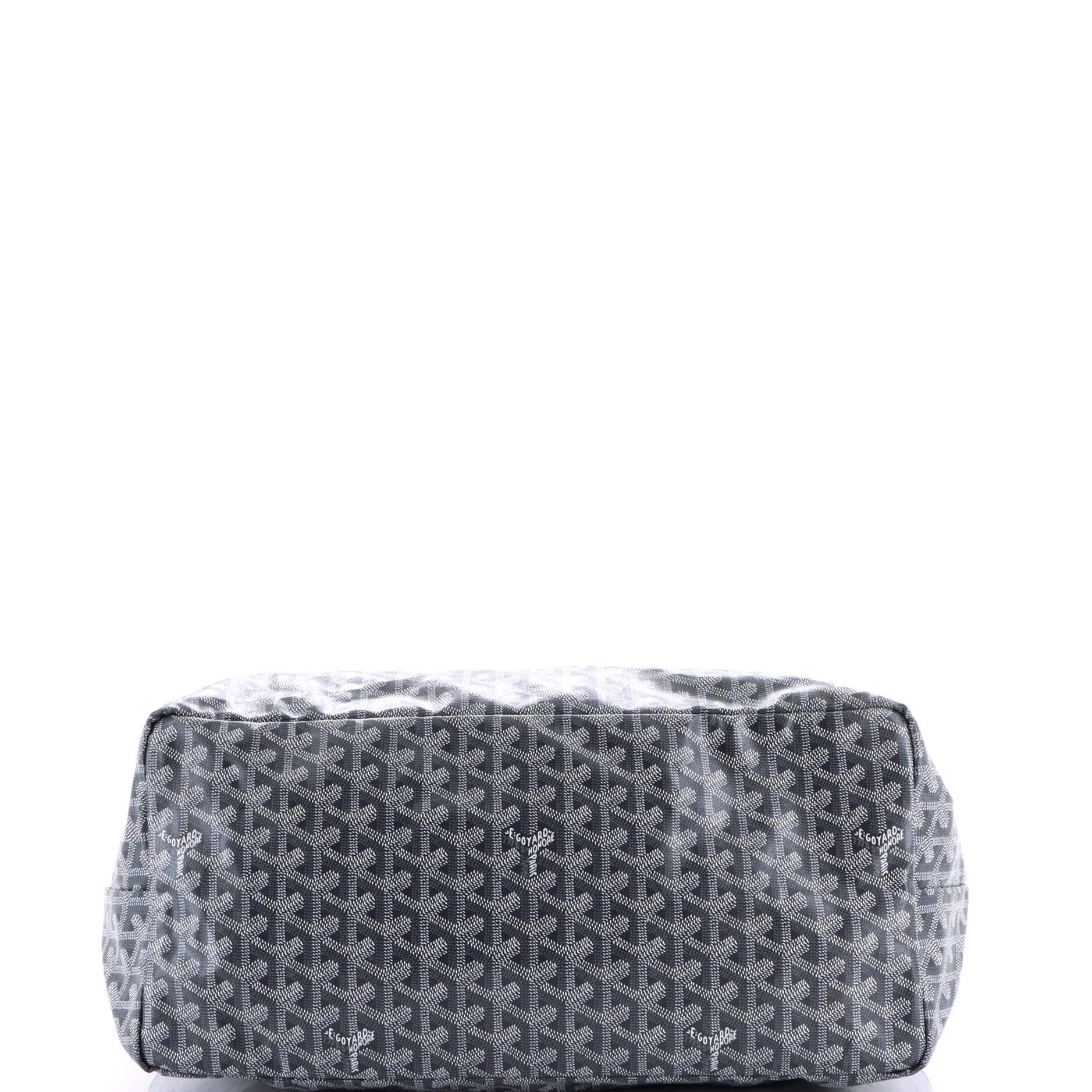 Pre-Owned Goyard Saint Louis Tote Coated Canvas GM, Alternate, color, Gray