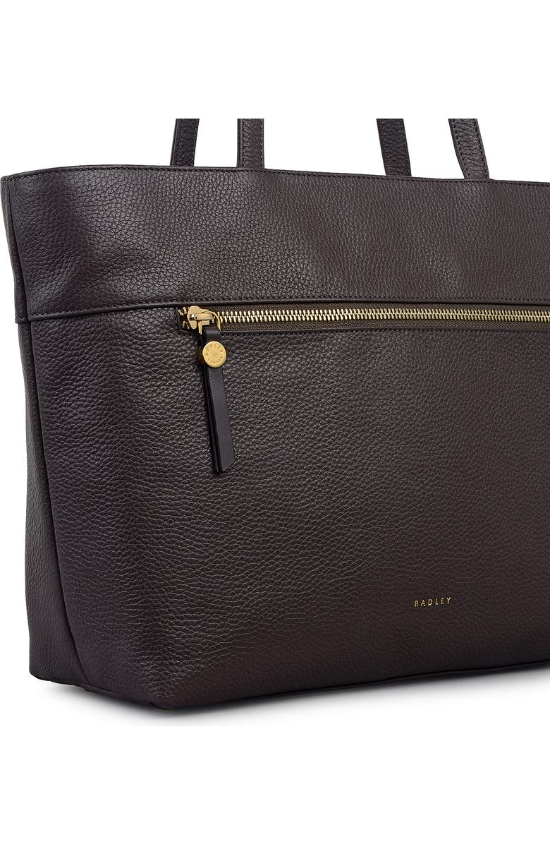 Radley Fountain Road Medium Ziptop Tote Bag, Alternate, color, Thunder