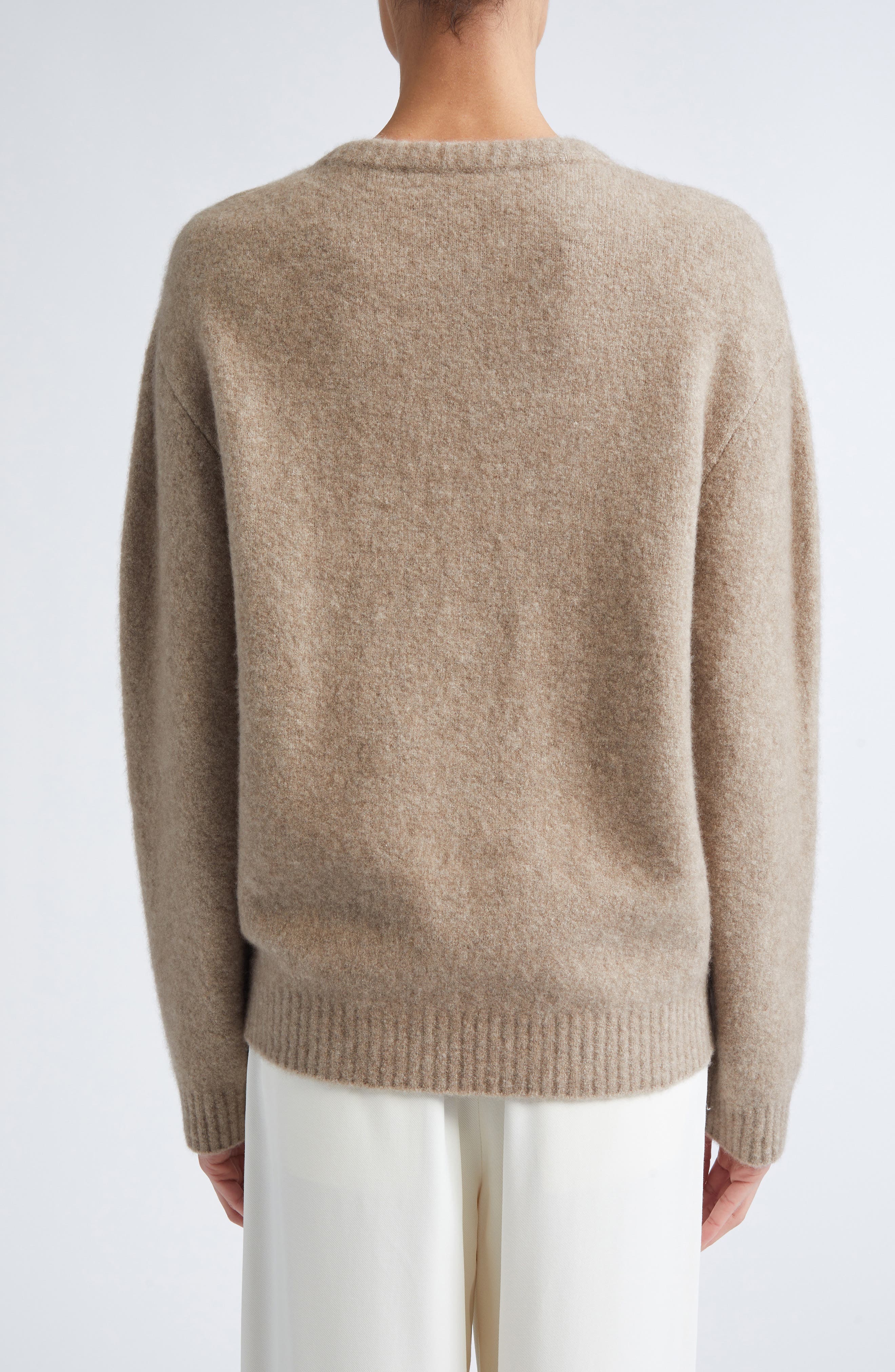 London Stretch Cashmere & Silk Sweater - image 4