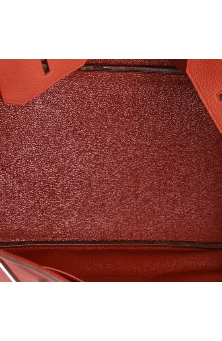 Pre-Owned Hermes Birkin Handbag Red Togo with Palladium Hardware 35, Alternate, color,