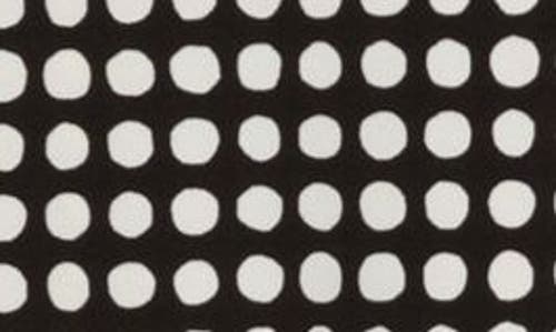 Anne Klein Polka Dot Pleat Front Shell In Anne Black/white