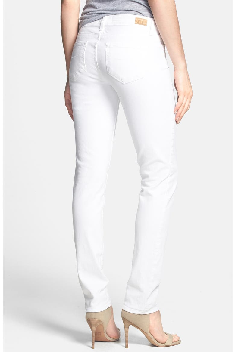 'Skyline' Skinny Jeans, Alternate, color, OPTIC WHITE