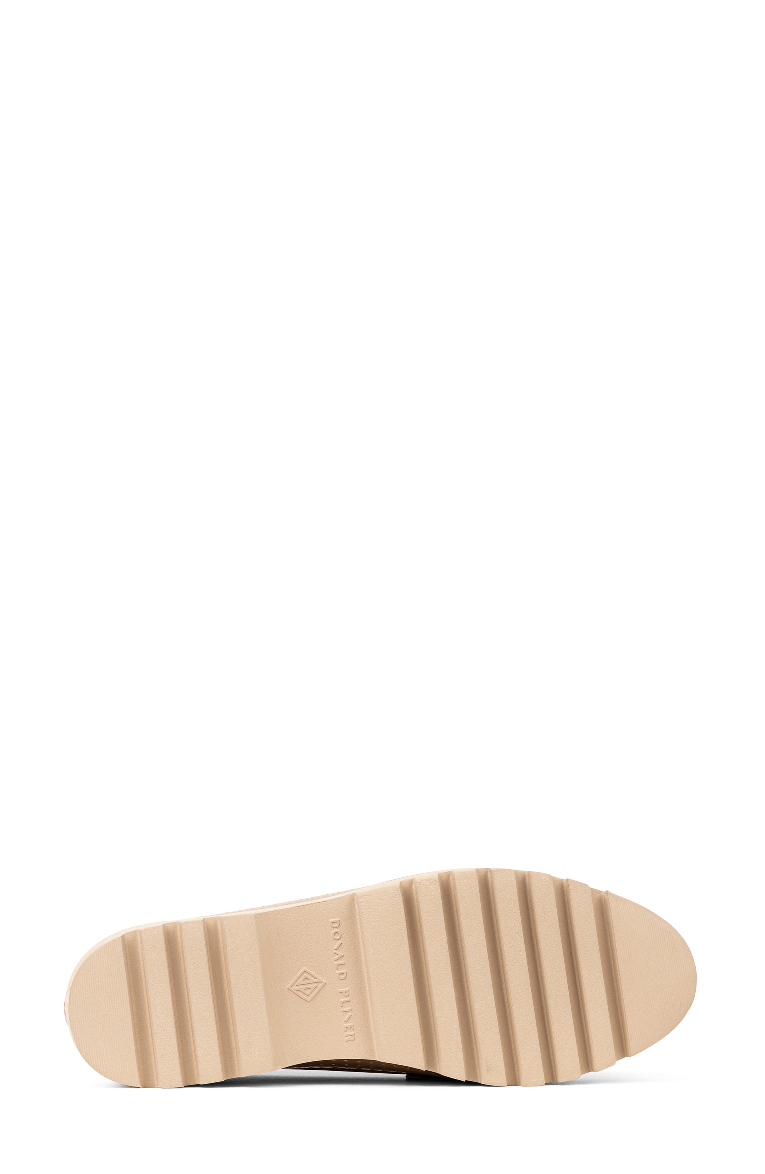 Donald Pliner Haarle Lug Sole Tassel Loafer, Alternate, color, Sand