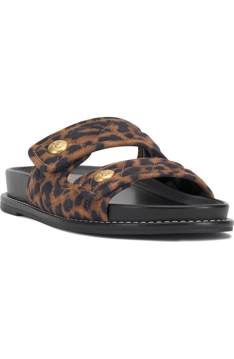 Vince Camuto Graysin Slide Sandal, Main, color, Camel