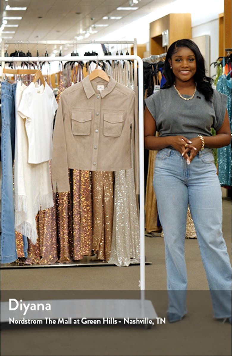 Ari Suede Trucker Jacket, sales video thumbnail