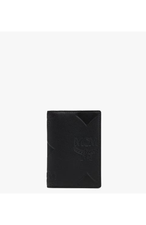 Aren Bifold Card Wallet in Maxi Monogram Leather